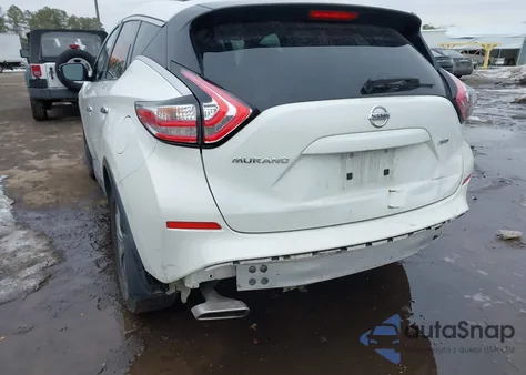 2016 Nissan Murano S z USA, uszkodzony, nr VIN 5N1AZ2MH6GN150788